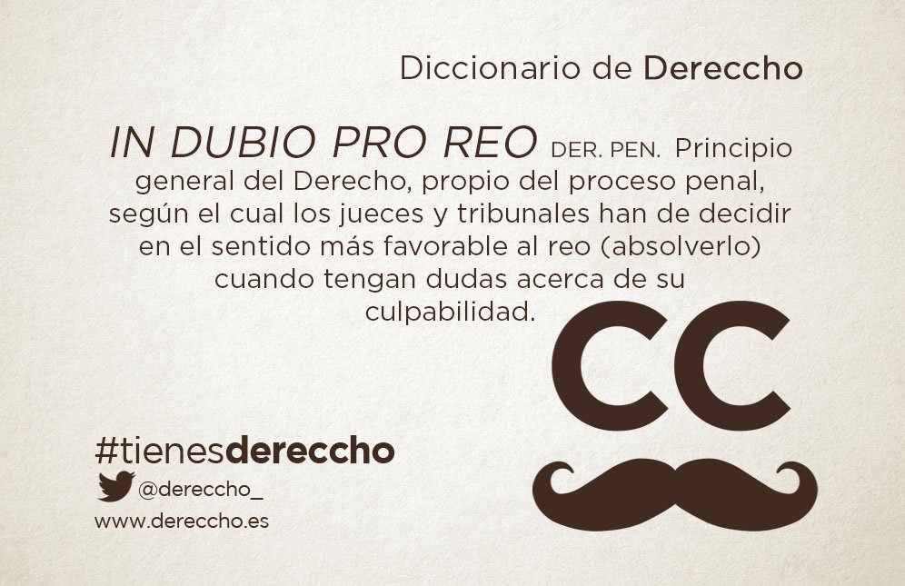 in dubio pro reo
